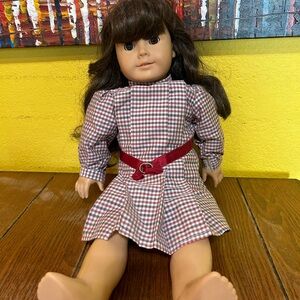 American Girl Doll Samantha Pleasant Company Brown Hair Brown Eyes